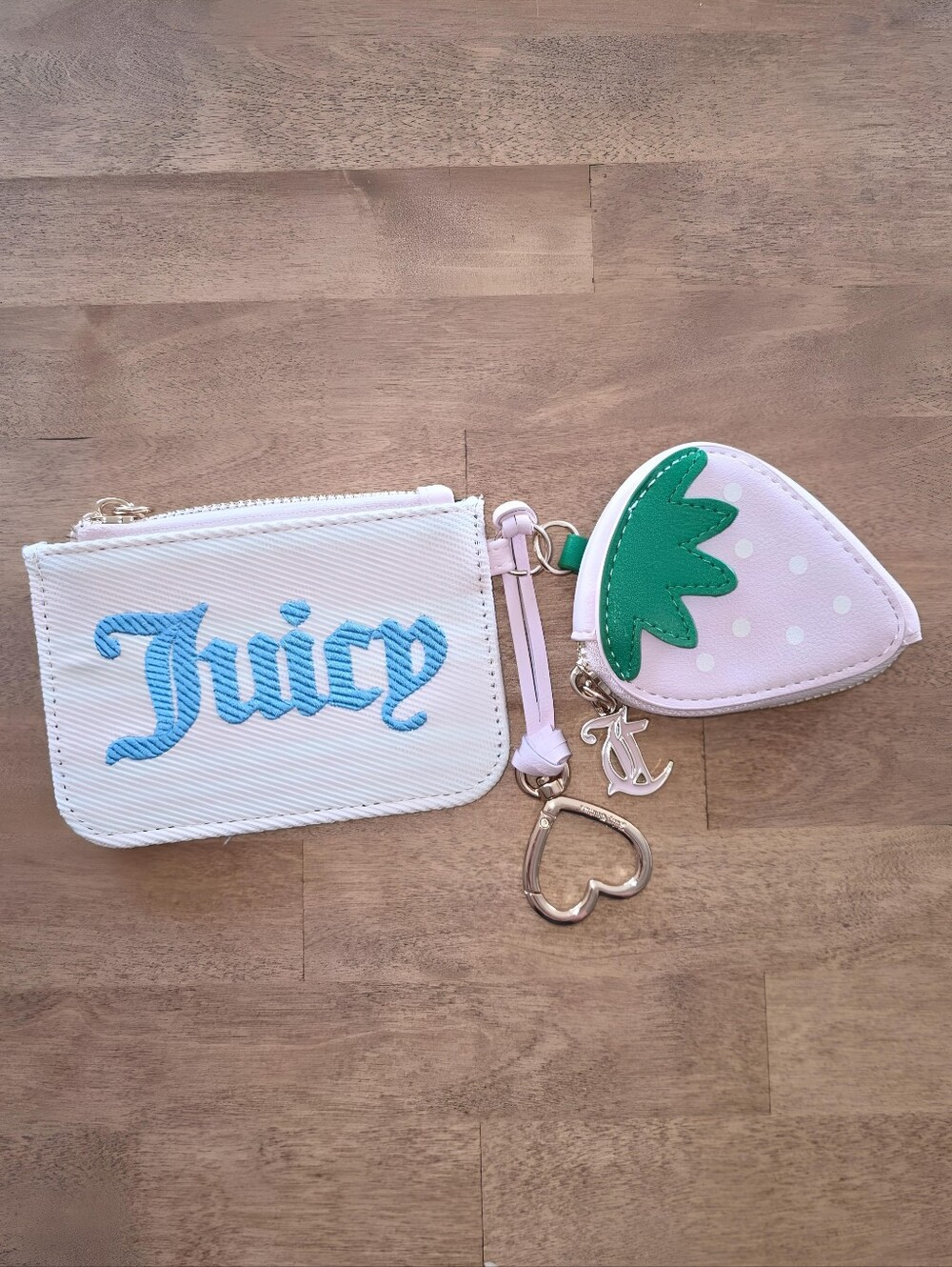Juicy Couture Paradise Mini Bundle   Strawberry Coin Purse & Money/card Holder